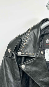 Sacai x Schott Studded Leather Jacket