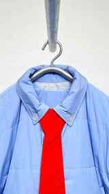 SSSTUFFF Reversible Shirt Down Jacket