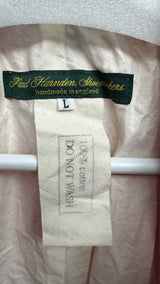 Paul Harnden Crinkled Waxed Blazer Jacket