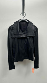 Yohji Yamamoto Slim-fit Leather Jacket