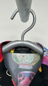 Versace X Andy Dixon S/S Vessels Vacation Satin Shirt