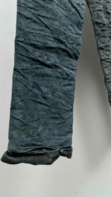 Taichimurakami Suede Displacement Jeans