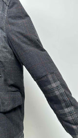 Lanvin Patchwork Hooded Down Coat