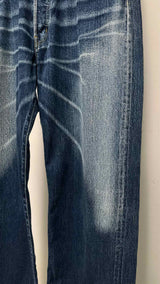Yohji Yamamoto Pour Homme 2002 Replica Washed Wide Jeans