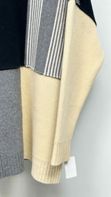 Jil Sander Multicolor Blocked Paneled Sweater