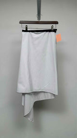Ann Demeulemeester Pin-stripe Asymmetrical Wrap Skirt