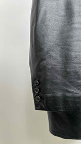 Y's for men Leather Blazer Jacket