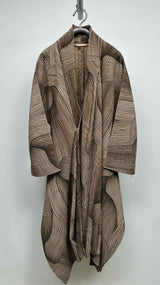 Homme Plisse X Ronan Bouroullec Ru_All Over Pleats Detailed Coat