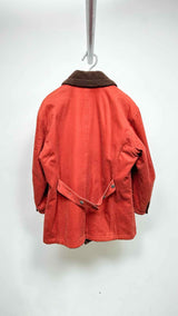 Jeans of Plantation Boa-collar Pea Coat