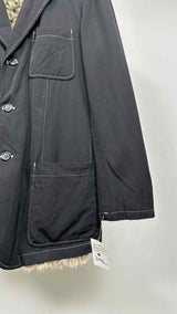 Comme Des Garcons Homme Homme Faux-fur-lining Jacket