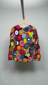 Comme Des Garcons Multi-color Crochet Sweater
