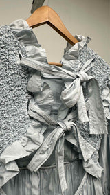 Cecilie Bahnsen Back-ribbon Pressed-detail Dress
