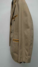 Issey Miyake Leather-trim Suits