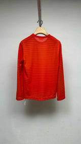 Comme Des Garcons Homme Plus L/S Border Jersey Mesh T-shirt
