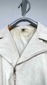 Helmut Lang Archive Cut-out Bondage Biker Leather Jacket