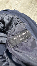 Comme Des Garcons Homme Plus X-patched Wrinkly Coat