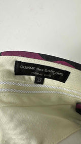 Comme Des Garcons Homme Plus Wave Printed Side-zip Pants