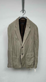 Ziggy Chen Textured Row-edge Blazer Jacket