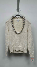 Bottega Veneta Chain-neck Sweater
