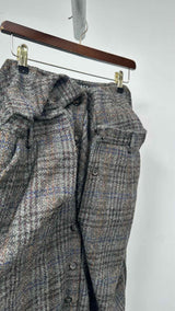 Y/ Project Plaid Detailed Wool Set-up