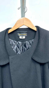 Comme Des Garcons 4 Sleeves Quilted-lining Hock-clouser Over Coat