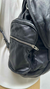 Alexander Wang Zip-detailed Leather Multi-way Backpack