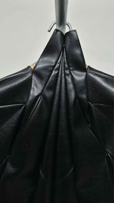 Junya Watanabe Faux-leather Reconstructed Star Biker Jacket