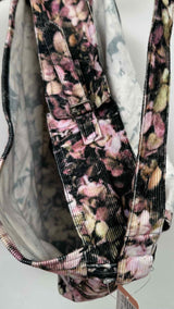Ann Demeulemeester Hydrangea-print Corduroy Messenger Bag