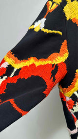 LOEWE X Joe Brainard Pansies-embroidered Sweatshirt