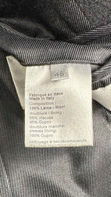 Dior Homme Double-breasted Military Chester Coat