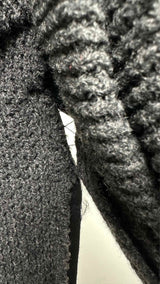 Comme Des Garcons Deconstructed Braided Knit Vest