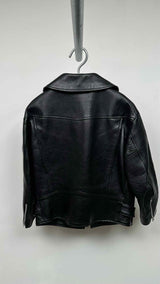 Junya Watanabe Portrait-Collar Leather Jacket