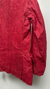 Paul Harnden Crinkled Waxed Blazer Jacket