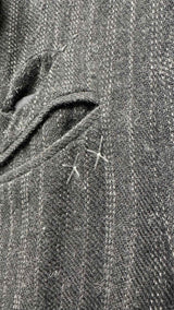 A Tentative Atelier Painter Pin-stripe Blazer Jacket