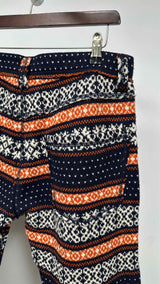 Junya Watanabe MAN Nordic Knit Flare Pants