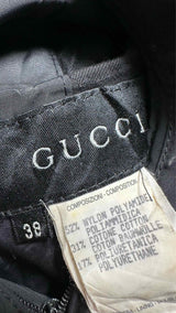 Gucci Folded-hood High-neck Zip-up Jacket