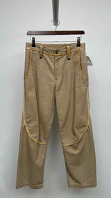 Issey Miyake Leather-trim Suits
