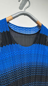 Pleats Please N/S Gradation-pleats Stripe Dress