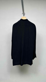 Yohji Yamamoto Pour Homme Mandarin-collar Long Light Blazer Jacket