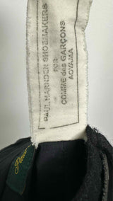 Paul Harnden X Comme Des Garcons Patchwork Cropped Wool Pants