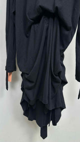 Ann Demeulemeester Multi-strap Fluid Trench Coat