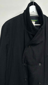 Paul Harnden X Comme Des Garcons Double-Breasted Hopscotch Long Coat