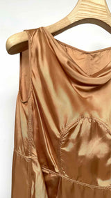 Rick Owens N/S Draped Satin Long Dress