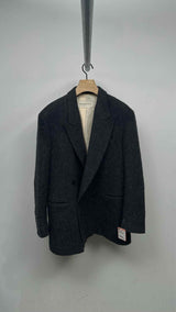 Dries Van Noten Oversized Double-breasted Wool Jacket