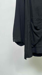 Yohji Yamamoto Pour Homme Mandarin-collar Long Light Blazer Jacket