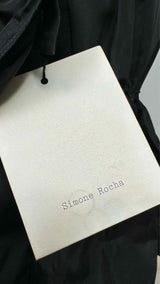Simone Rocha Off-shoulder Maxi Shirt Dress