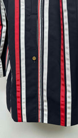 Thom Browne Metal-button Striped Sack Jacket