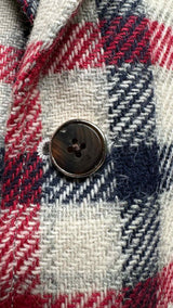 Thom Browne Checker Tweed Blazer Jacket