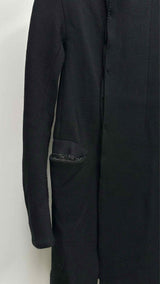 Boris Bidjan Saberi Coat2 Stand-collar Structual Twill Wool Coat