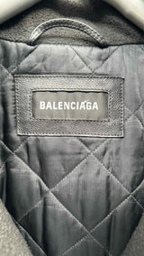Balenciaga 3-in-1 Layered Leather Jacket